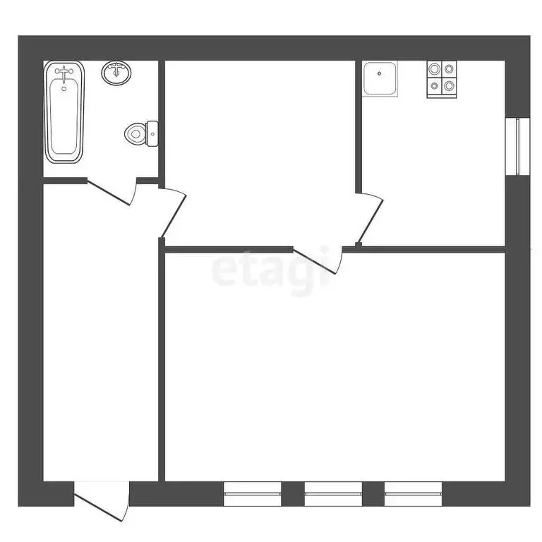 Дом в Владимирская область, округ Муром, деревня Волнино, Луговая ... - Фото 1