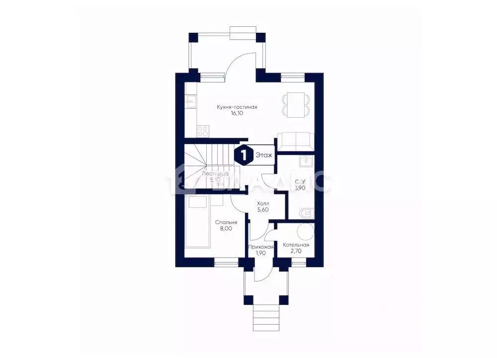 3-к кв. Московская область, Дмитровский муниципальный округ, с. ... - Фото 2