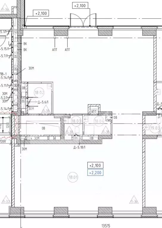 Торговая площадь в Москва Вейв жилой комплекс, 3 (143 м) - Фото 2