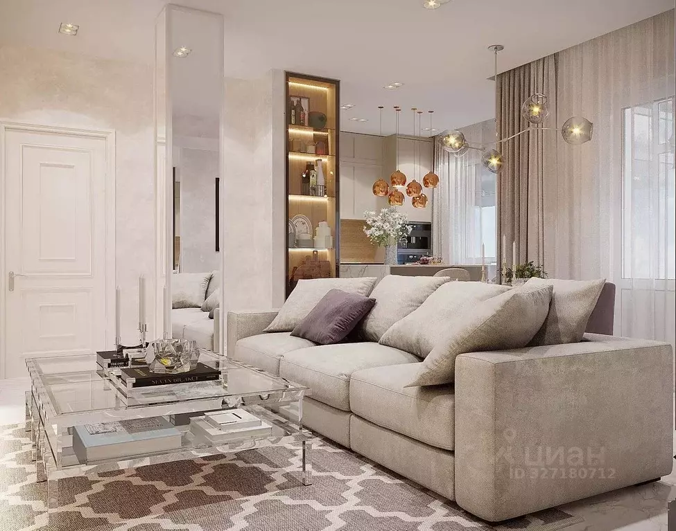 Студия Краснодарский край, Сочи Пластунская ул., 123Ак3 (75.3 м) - Фото 1