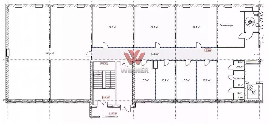 Офис в Нижегородская область, Нижний Новгород Мещерское Озеро ... - Фото 2