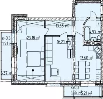 3-к кв. Иркутская область, Шелехов 5-й кв-л, 1 (140.0 м) - Фото 1