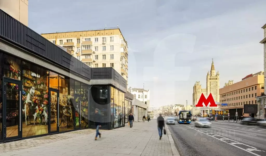 Помещение свободного назначения в Москва ул. Красная Пресня, 12 (109 ... - Фото 2