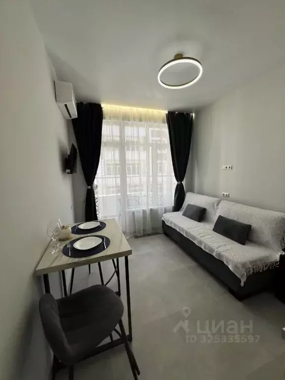 Студия Краснодарский край, Сочи ул. Ленина, 290/7к3 (17.0 м) - Фото 1
