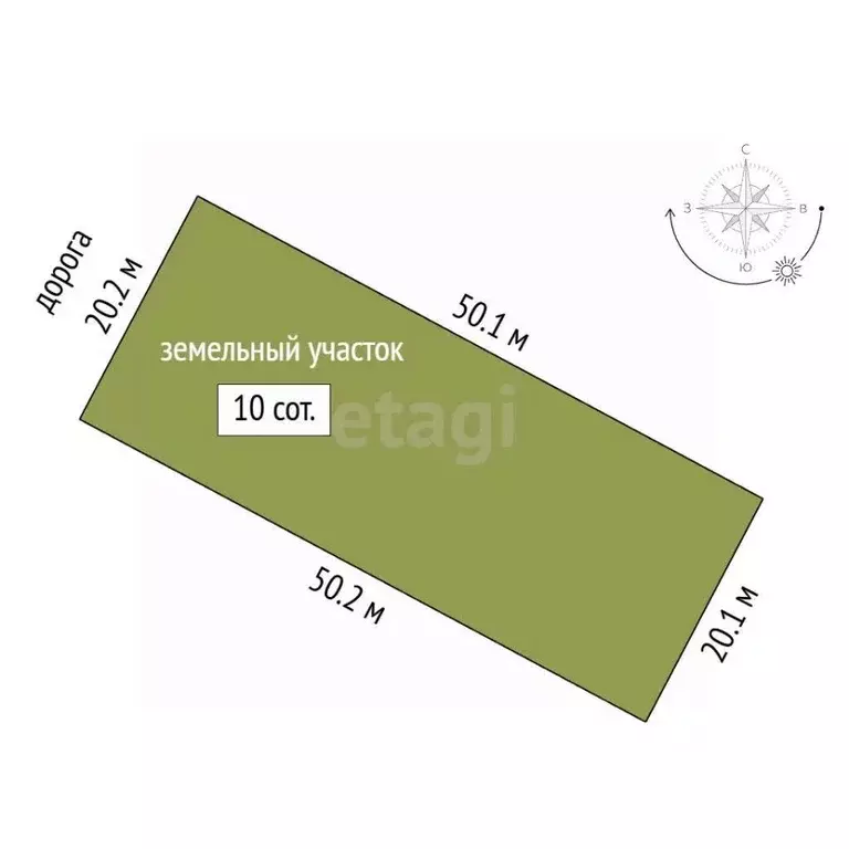 Участок в Мордовия, Саранск городской округ, Николаевка рп ул. ... - Фото 1