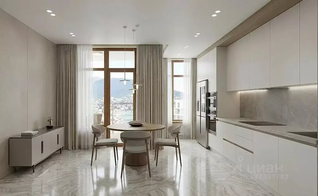 3-к кв. Крым, Ялта Приморский парк имени Гагарина кв-л, 1 (104.0 м) - Фото 1