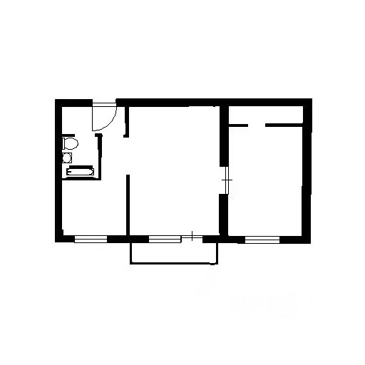 2-к кв. Москва ул. Черняховского, 7 (42.0 м) - Фото 2