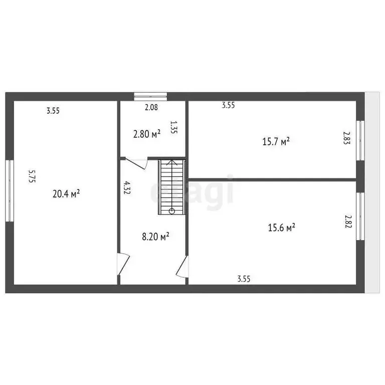 Дом в Виллозское городское поселение, деревня Рассколово (128 м) - Фото 1