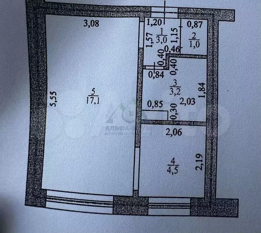 1-к. квартира, 28,8 м, 7/9 эт. - Фото 0