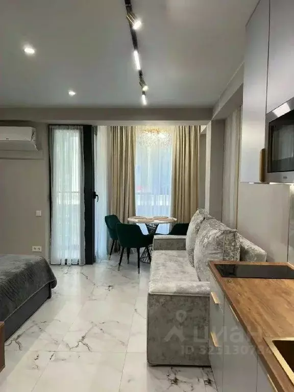 1-к кв. Краснодарский край, Сочи Пластунская ул., 104Бк3 (28.0 м) - Фото 2