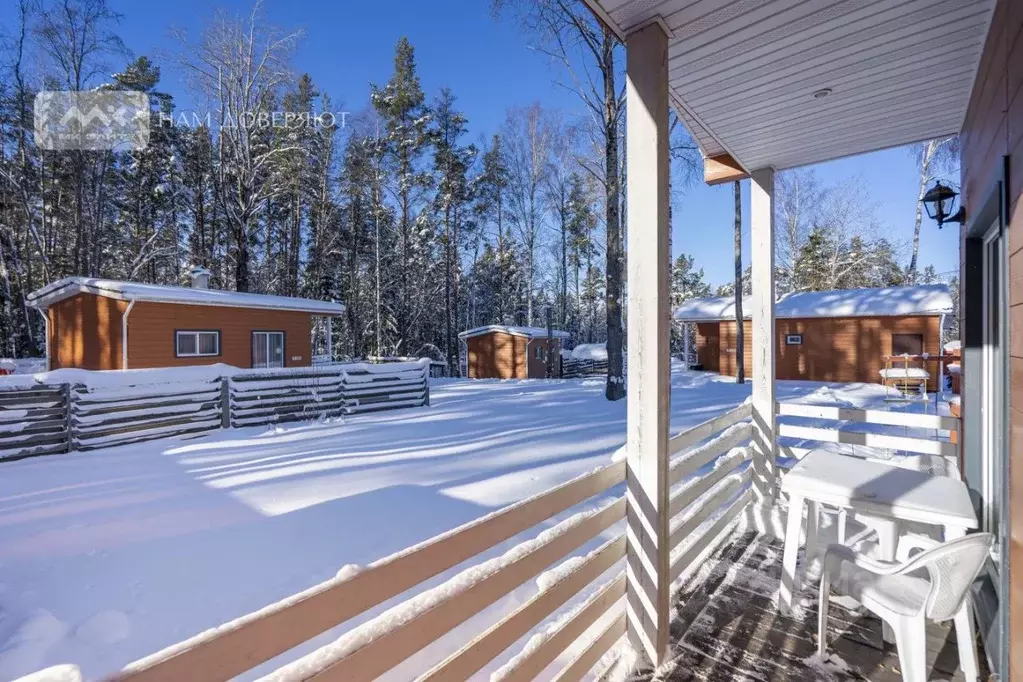 Дом в Ленинградская область, Приозерский район, Сосновское с/пос, ... - Фото 2