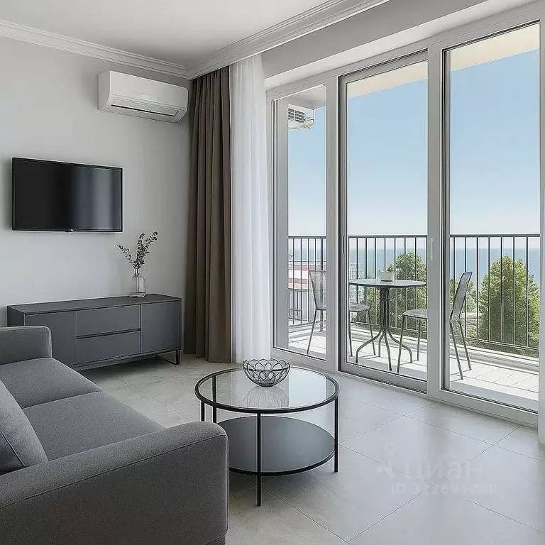 2-к кв. Краснодарский край, Сочи городской округ, Дагомыс пгт ул. ... - Фото 1