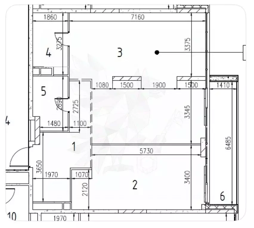 3-к кв. Москва ул. Нижние Мневники, 7 (100.0 м) - Фото 2