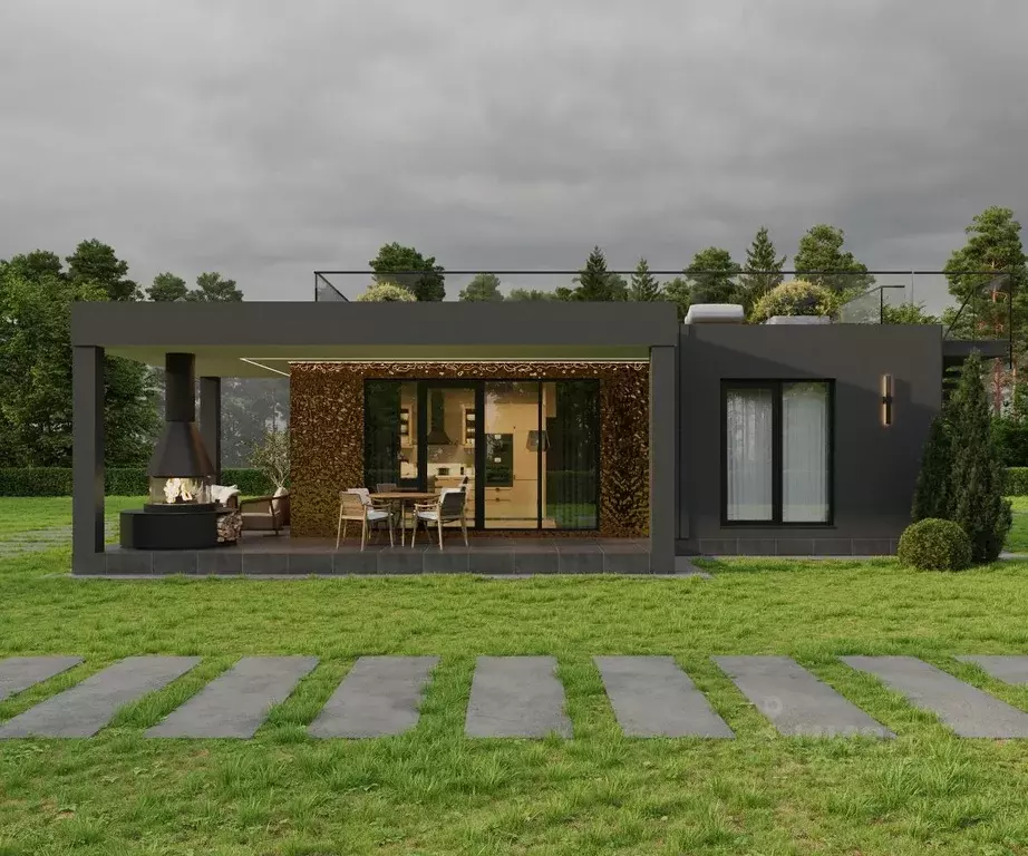 Коттедж в Ленинградская область, Выборгский район, Первомайское с/пос, ... - Фото 1