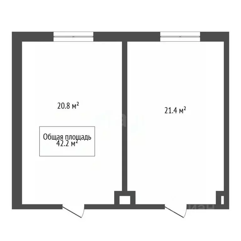 Офис в Новосибирская область, Новосибирск ул. Даргомыжского, 8А (42 м) - Фото 2