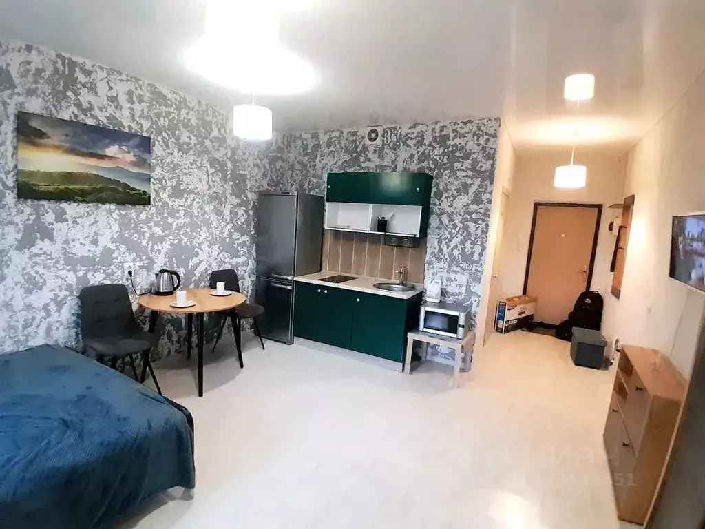 1-к кв. Башкортостан, Уфа Коммунистическая ул., 98/1 (28.0 м) - Фото 2