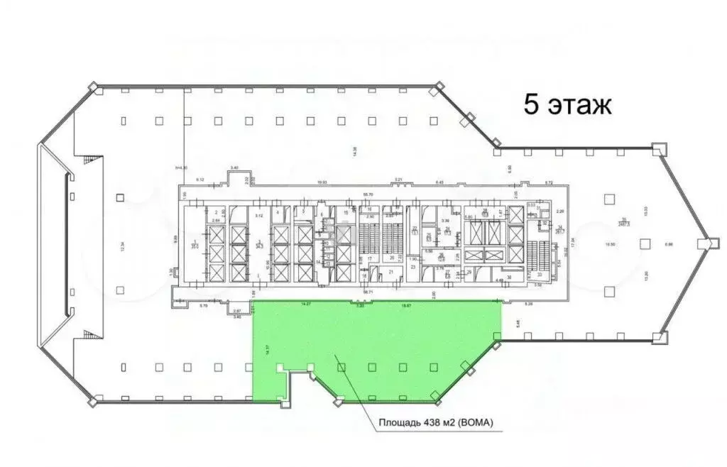 Аренда Офиса класса  А  в БЦ - Фото 0