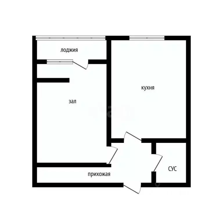 1-к кв. Оренбургская область, Оренбург Красный городок мкр, ул. ... - Фото 2