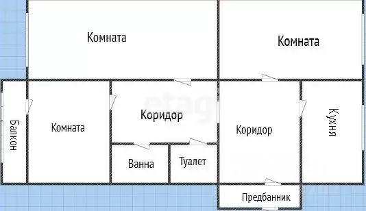 3-к кв. Курская область, Курск просп. Ленинского Комсомола, 75 (60.0 ... - Фото 1