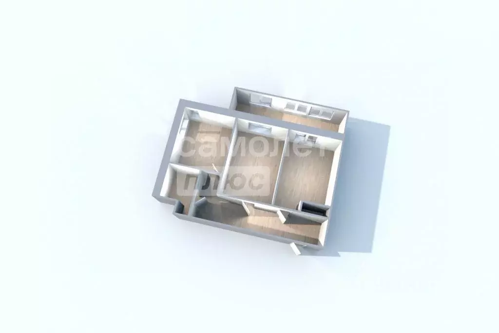 2-к кв. Краснодарский край, Туапсе ул. Портовиков, 39 (63.0 м) - Фото 2