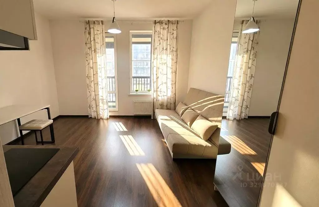 Студия Санкт-Петербург Железнодорожный просп., 14к1 (23.8 м) - Фото 1