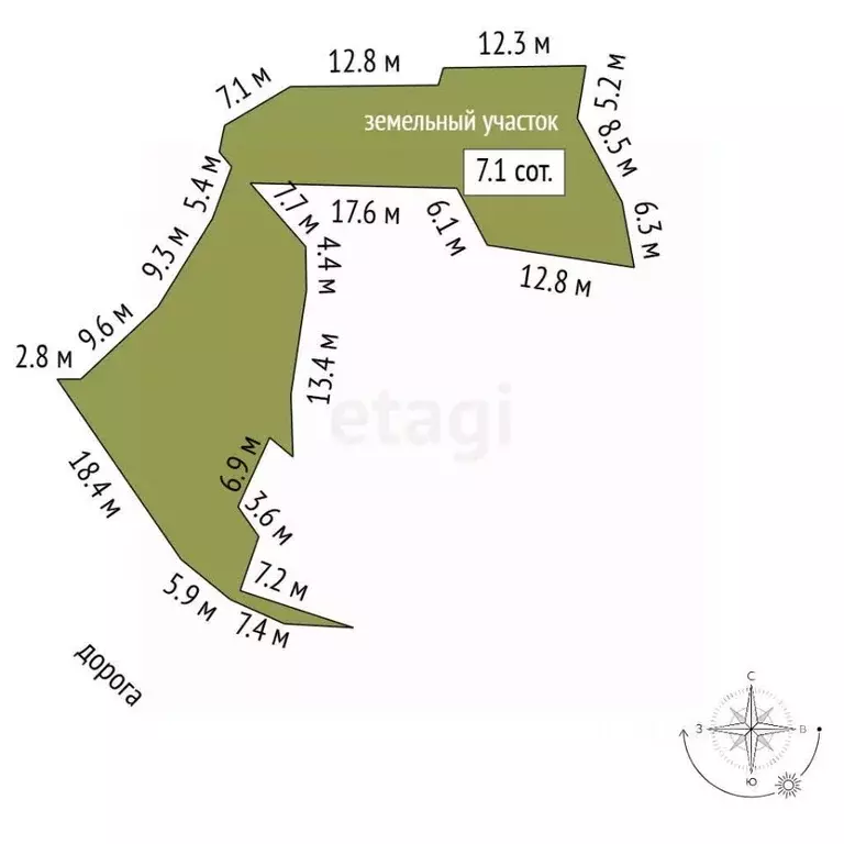 Участок в Крым, Ялта муниципальный округ, Массандра пгт ул. Совхозная, ... - Фото 1
