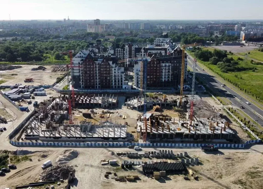 1-к кв. Калининградская область, Калининград Вдохновение жилой ... - Фото 1