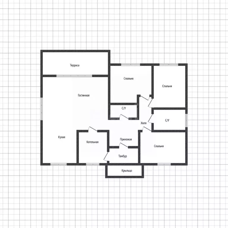 Дом в Курская область, Курский район, Моковский сельсовет, д. Духовец ... - Фото 2