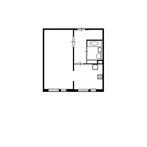1-к кв. Москва, Москва, Зеленоград просп. Георгиевский, 33к6 (47.0 м) - Фото 2
