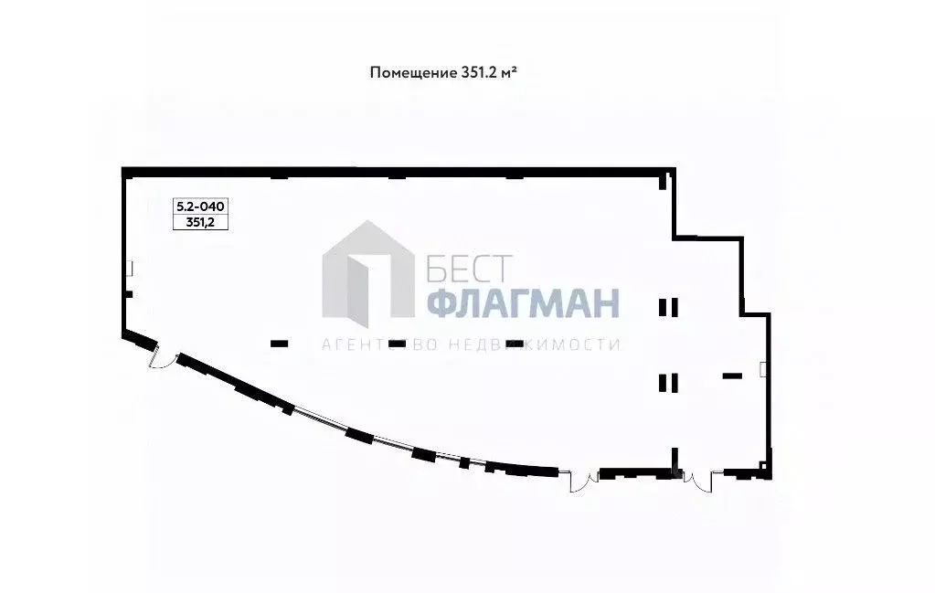 Помещение свободного назначения в Москва просп. Прокшинский, 7 (351 м) - Фото 1
