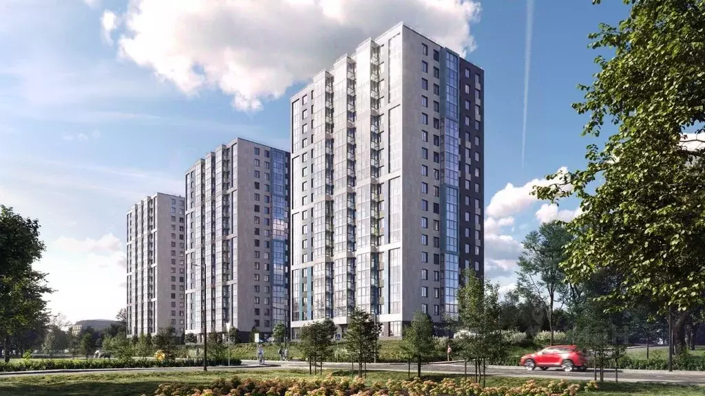 2-к кв. Карелия, Петрозаводск Флотилия жилой комплекс (41.11 м) - Фото 2