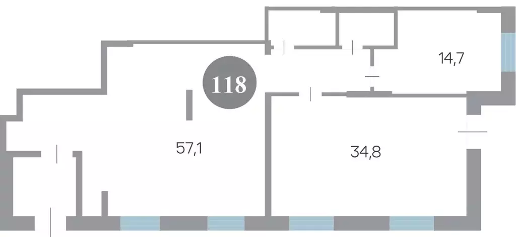 Офис в Новосибирская область, Новосибирск ул. Николаева, 18 (118 м) - Фото 1