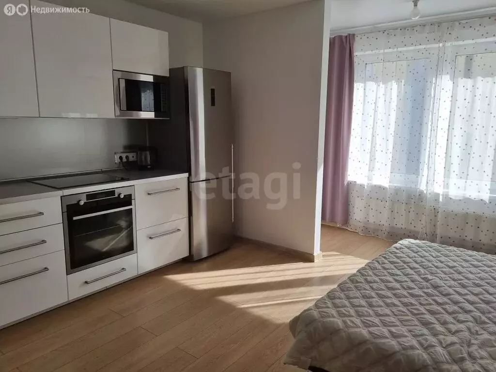 Квартира-студия: Тюмень, улица Николая Ростовцева, 22к1 (36 м) - Фото 1