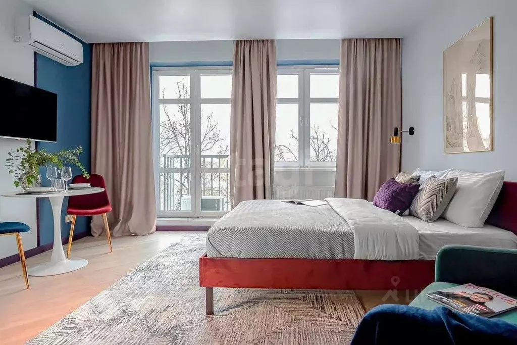 Студия Ярославская область, Ярославль ул. Городской Вал, 15к1 (29.5 м) - Фото 0