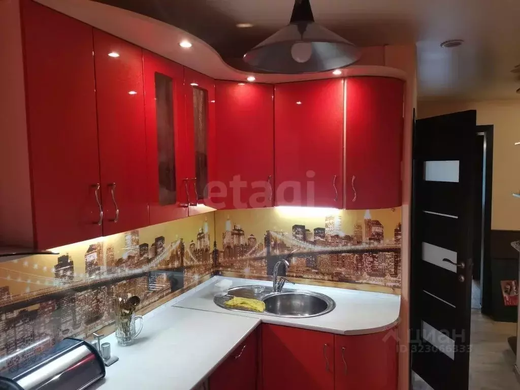 1-к кв. Новосибирская область, Новосибирск Широкая ул., 127 (33.0 м) - Фото 1