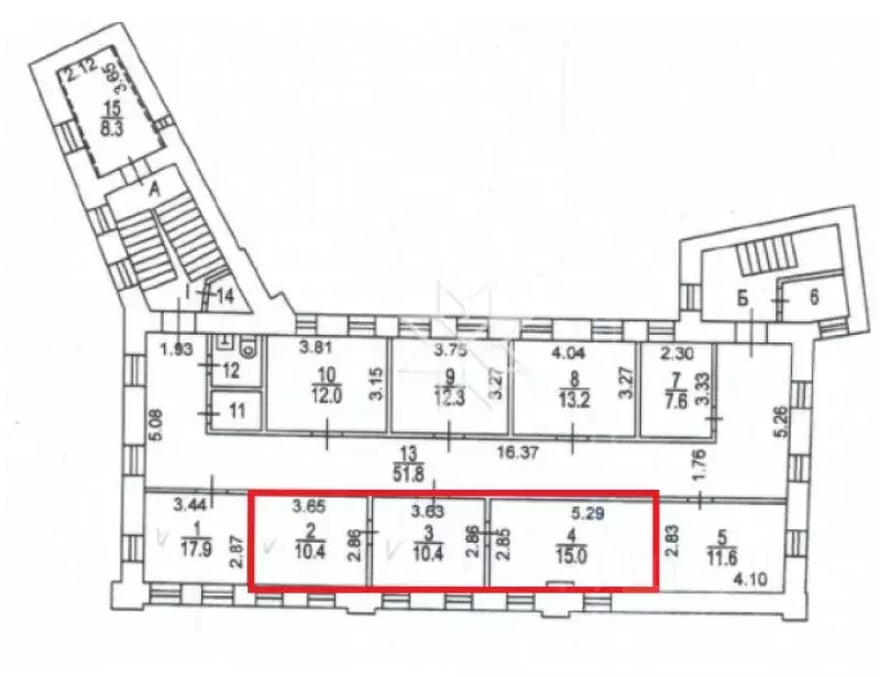 Офис в Москва Овчинниковская наб., 6С3 (36 м) - Фото 1