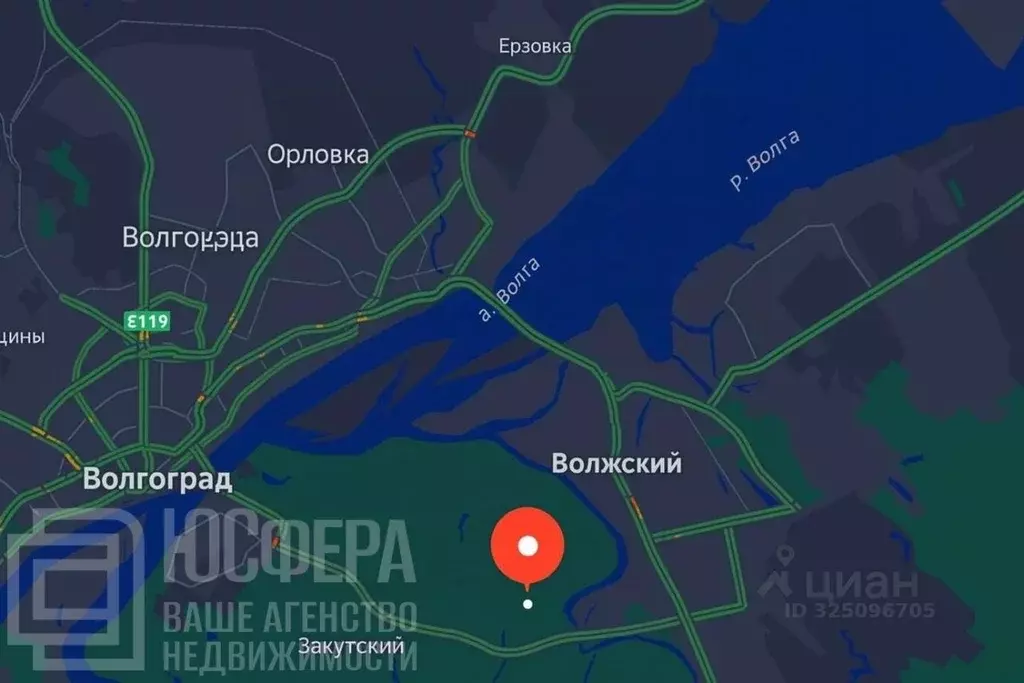 Участок в Волгоградская область, Среднеахтубинский район, Ахтубинское ... - Фото 2