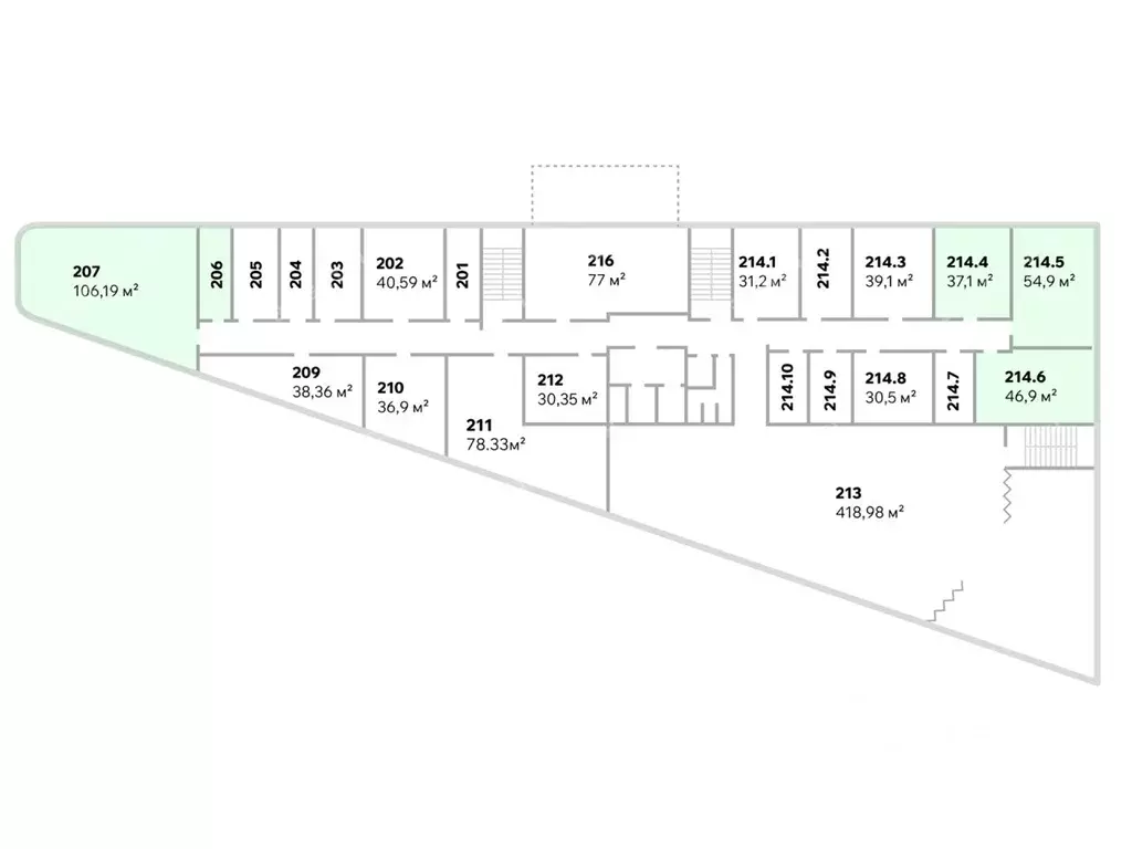 Офис в Санкт-Петербург Гранитная ул., 51 (261 м) - Фото 2