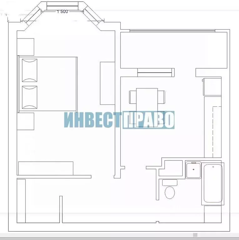 1-к кв. Московская область, Балашиха ул. Свердлова, 52/2 (43.0 м) - Фото 1