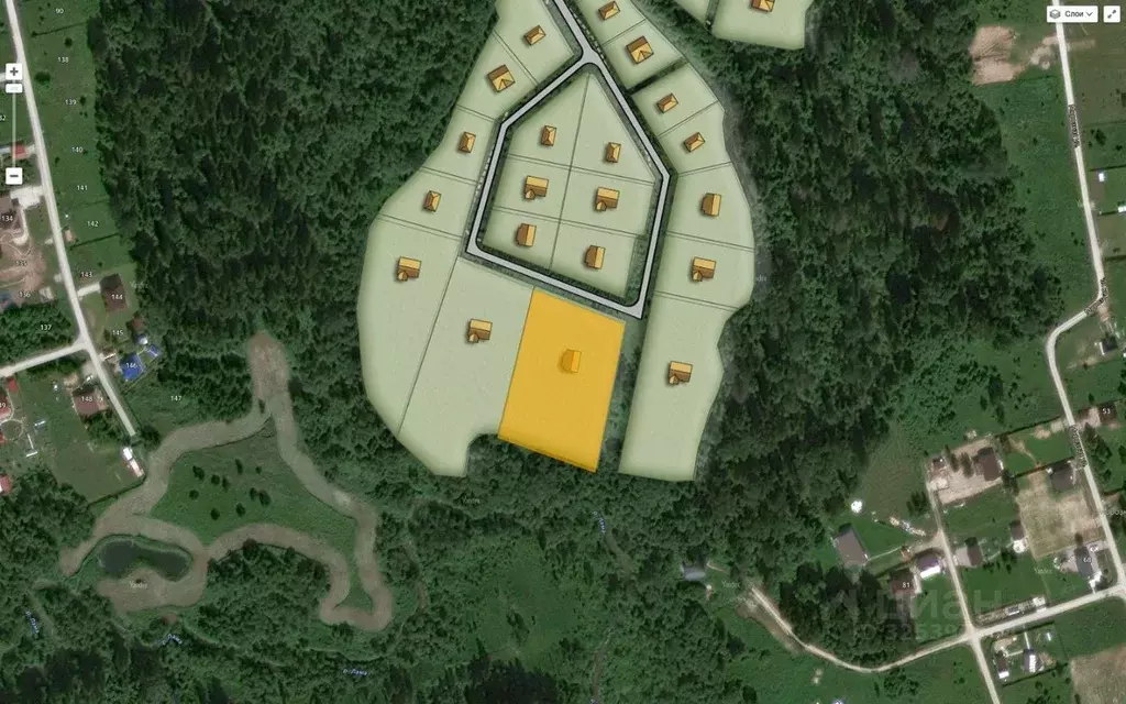 Участок в Московская область, Волоколамский муниципальный округ, ... - Фото 1