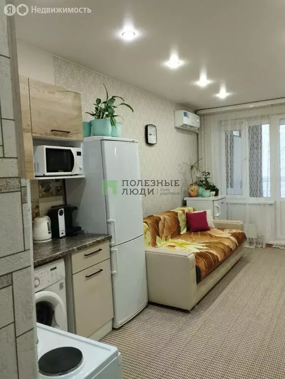 Квартира-студия: Красноярск, улица Карамзина, 14 (25 м) - Фото 1