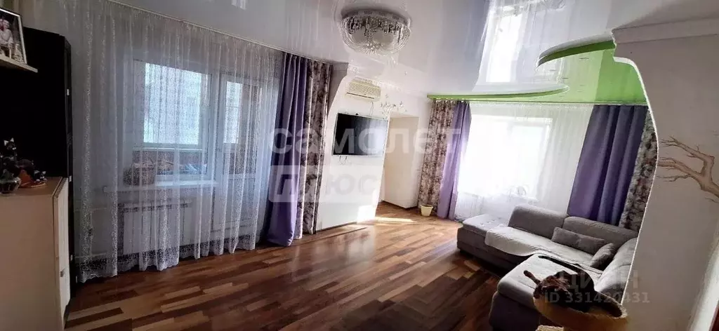 3-к кв. Курская область, Железногорск Молодежная ул., 9 (96.5 м) - Фото 1