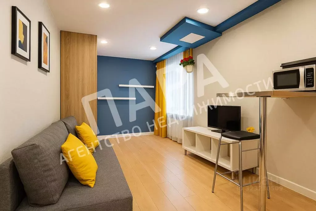 1-к кв. Самарская область, Самара просп. Юных Пионеров, 61 (22.0 м) - Фото 1