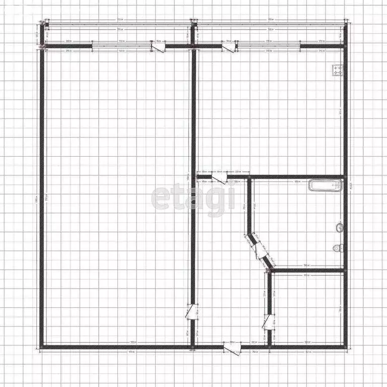 1-комнатная квартира: Саратов, 2-й проезд имени Ф.А. Блинова, 6 (36.4 ... - Фото 0