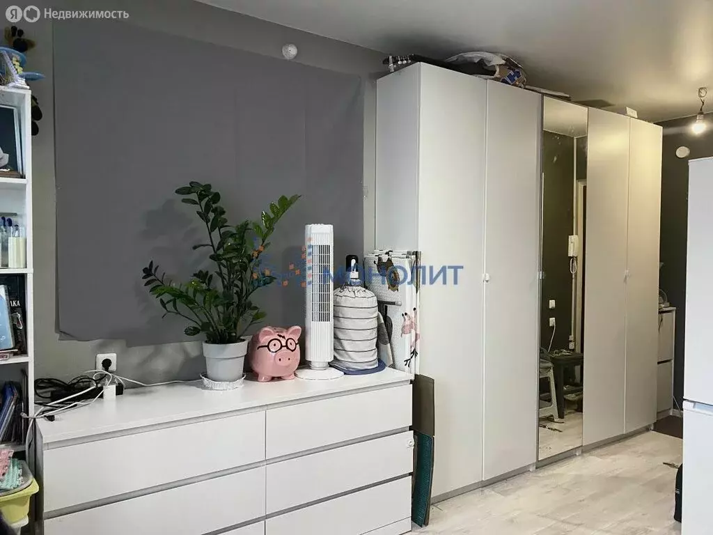 Квартира-студия: Нижний Новгород, улица Бориса Видяева, 18 (20.1 м) - Фото 2