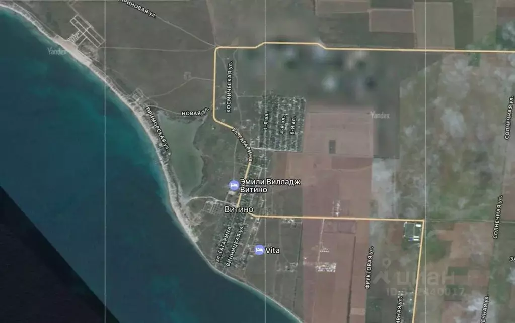 Участок в Крым, Сакский район, Молочненское с/пос, с. Витино ул. ... - Фото 2