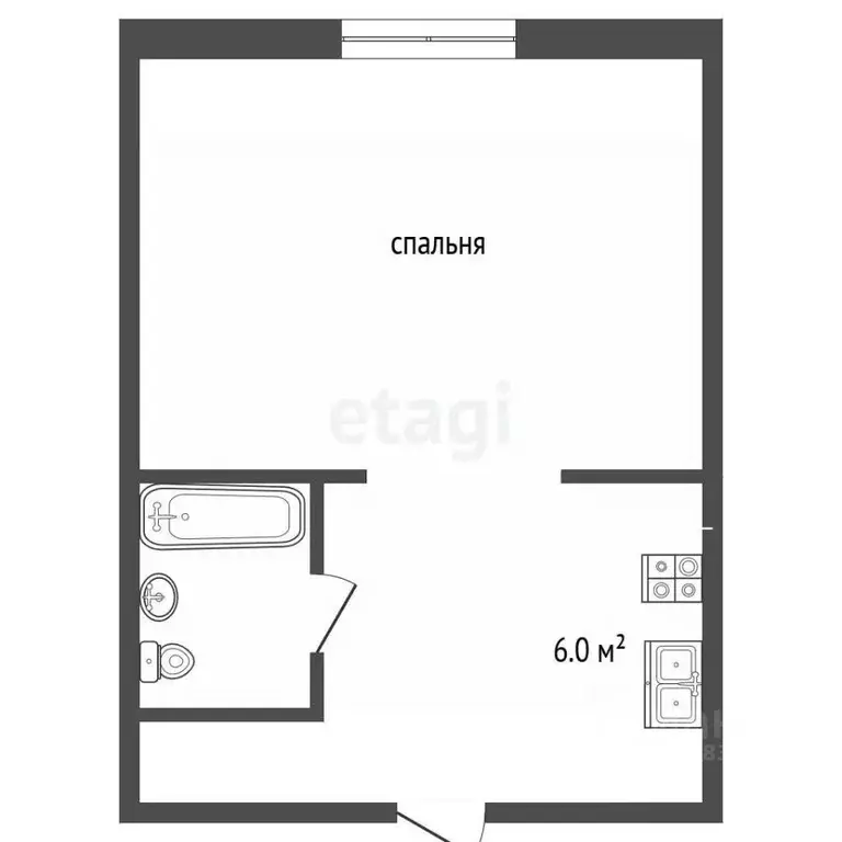 1-к кв. Крым, Ялта ул. Киевская, 36 (26.0 м) - Фото 2