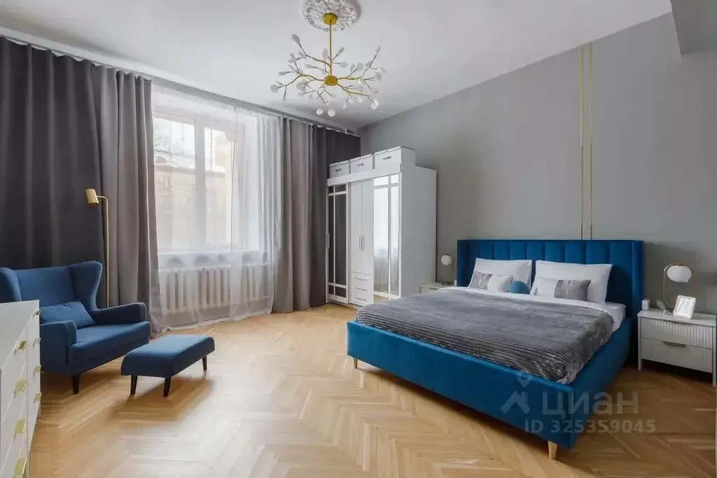 3-к кв. Москва ул. Маршала Бирюзова, 2 (93.0 м) - Фото 1