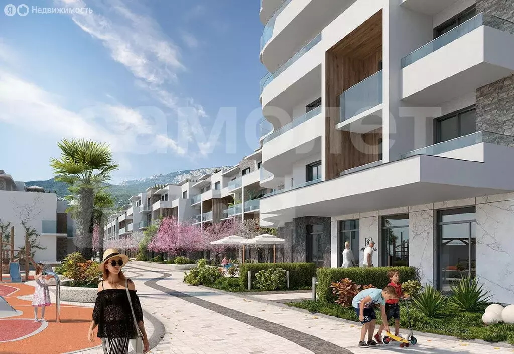 3-комнатная квартира: Ялта, улица Халтурина, 36А (88 м) - Фото 1