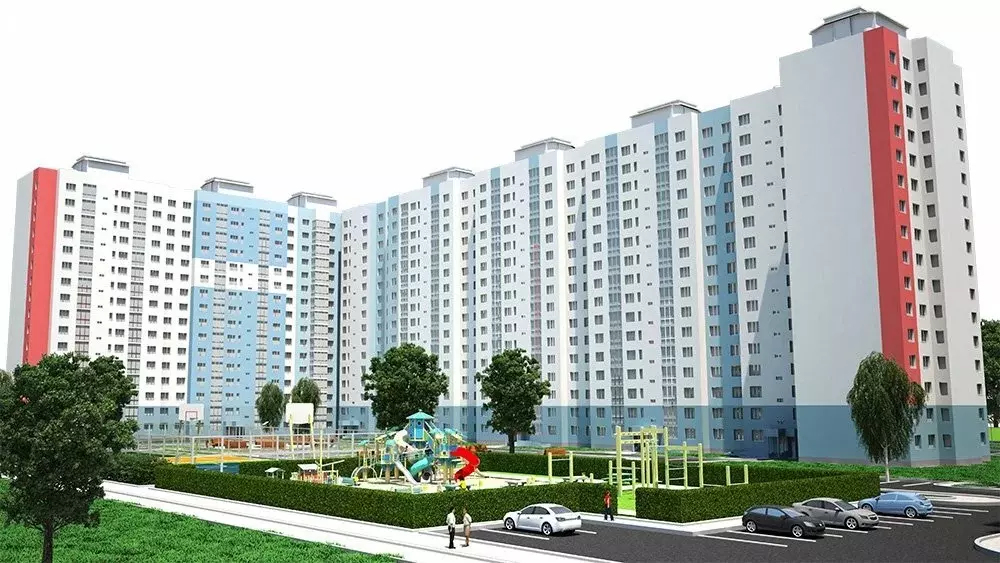 1-комнатная квартира: Уфа, улица Валерия Лесунова, 10 (35.31 м) - Фото 1